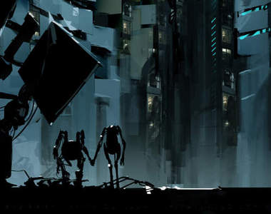 《傳送門2》美術設定集  科幻的世界觀太妙啦～