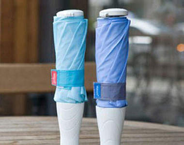 神奇《集水雨傘》讓地板不會溼答答