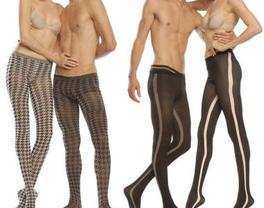 《情侶絲襪》寶貝～我們連絲襪也可以穿一樣的了耶♡