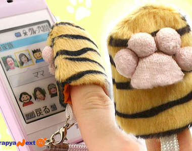 可愛動物的《肉球螢幕擦》~手機髒髒也不怕!