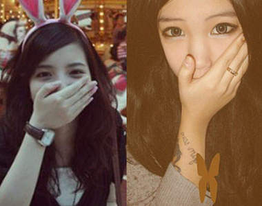 韓國人為什麼很喜歡用手蓋著嘴自拍呢?