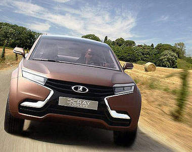 X光強襲莫斯科!來看看讓人懷念的拉達新作Xray概念車~