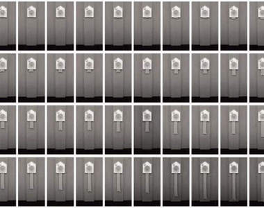 《針織時鐘》織完一條圍巾~一年就過了