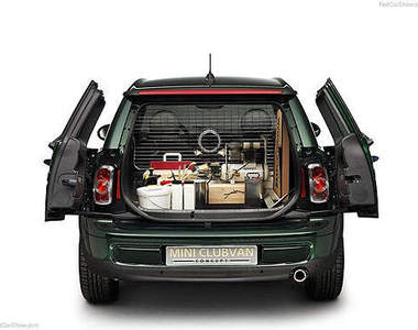 開著MINI送貨去！不只時尚也很實用喔～♥ 