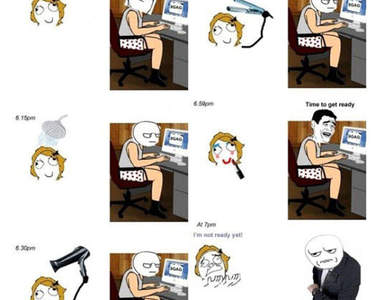 男女準備外出時的差異？！