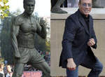 尚克勞德范達美雕像揭幕 布魯塞爾肌肉男依然硬漢無誤 尚克勞德范達美雕像揭幕 布魯塞爾肌肉男依然硬漢無誤