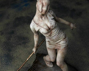 沉默之丘2經典《水泡頭護士》性感扭動模型