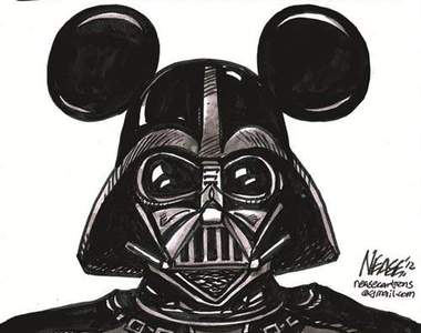 《星際迪士尼》迪士尼跟盧卡斯電影合體出全新「黑米奇武士」來囉～