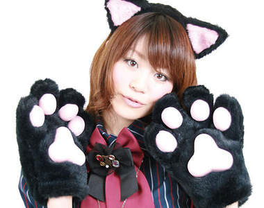 貓咪肉球暖暖USB手套 好暖喔~喵~