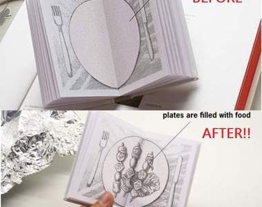 所謂烘培書 就是把書丟進烤箱烘培!