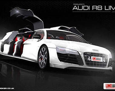 又快又長的R8禮車~鋼鐵人可以準備找司機了!