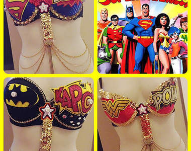 《 LED 超級英雄 Bra 》好華麗又會發光呀！