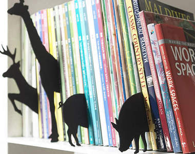 《動物索引》讓書架就像是動物的遊樂園～