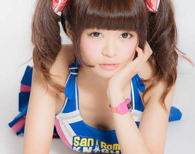 新潟美少女 永井亞子 雙馬尾綁起來也萌萌