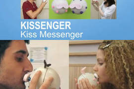 遠距離接吻機《Kissenger》小豬造型就不鹹濕了吧♥ 遠距離接吻機《Kissenger》小豬造型就不鹹濕了吧♥