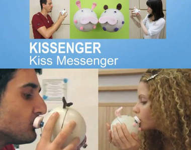 遠距離接吻機《Kissenger》小豬造型就不鹹濕了吧♥