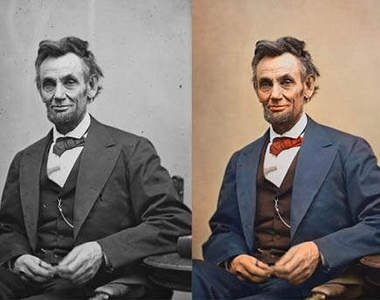 《歷史照片彩色化》鬼斧神工的著色技巧!