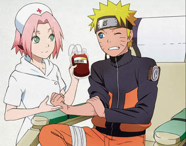 《火影捐血》捐出你的血~就可以獲得火影認證~XD