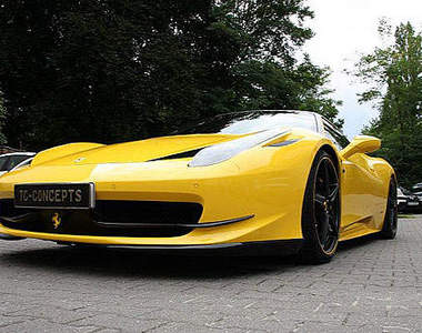 法拉利也扮大黃蜂？TC Concepts改造超殺458 Italia～