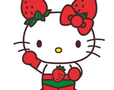 《凱蒂草莓超人》一位有著紅色草莓貓耳的超級英雄～