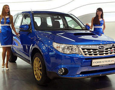 森林人也可以很兇！速霸陸Forester tS現身莫斯科