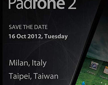 《ASUS PadFone 2》新一代華碩變形金剛 10月16日即將登場