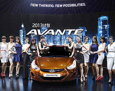 韓風小美容~2013年式現代Elantra韓國現身!