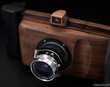 達人自製！ 超有質感《木頭相機》 都可以拿來收藏了！