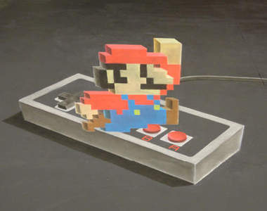 超立體《3D地板繪瑪莉歐》跳出來啦！