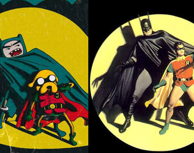 《探險活寶版蝙蝠俠與羅賓》超～精彩的國外網友創作～