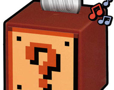 《超級瑪莉歐存錢筒》投錢進去就會叫喔!(摳因~♪)