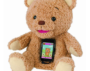 《Cocolo Bear》用手機app讓小熊玩偶開口說話吧♥