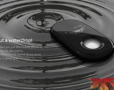 真的好科幻的水滴手機《Morning Dew》