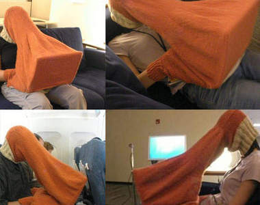 筆電專用《隱私遮光罩》保護個人隱私的大襪子？！