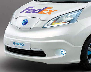《Nissan e-NV200概念車》現身～送快遞開這台不會太炫嗎？