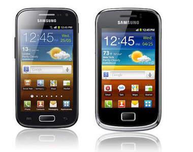 三星搶先公布最新款手機續作《Galaxy Ace 2 》和《 Galaxy mini 2》