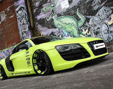 XXX上身？！Audi R8變得又嗆又辣～♥