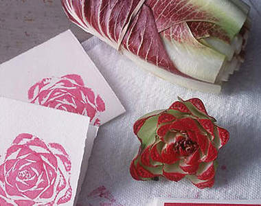 蔬菜印章 真的假的?蔬菜除了吃還能當印章用