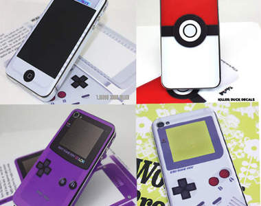  假可亂真保護貼  iPhone？GameBoy？傻傻分不清楚了啦～