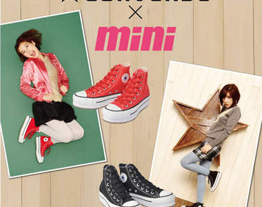 mini雜誌×CONVERSE聯名球鞋ABC-MART限量販售