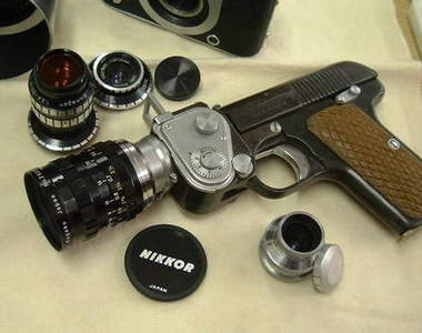 超屌的相機兵器《手槍相機》 會有人不給拍嗎！？(指)