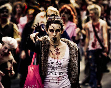 2012墨爾本殭屍遊行 活人歡迎~但是看好你的腦袋