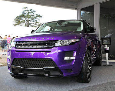 紫色正夯？Overginch改造的搶眼Land Rover Evoque～♥