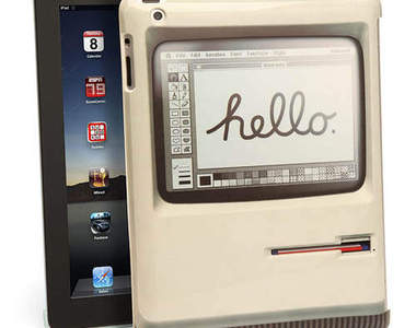 超懷舊「麥金塔」造型《iPad保護殼》 有種穿越時空的Fu吶!