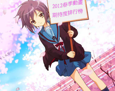2012春季新番期待度排行榜
