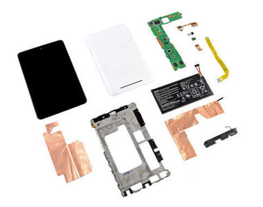 谷哥新平板《Nexus 7 》未開賣就先「分屍」給你看！(誤) 