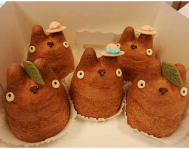 超可愛《龍貓泡芙》!只有這裡才買得到喔~