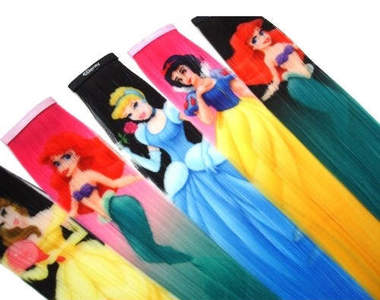 《迪士尼公主髮片》真的有公主在頭上喔～（嗯？）