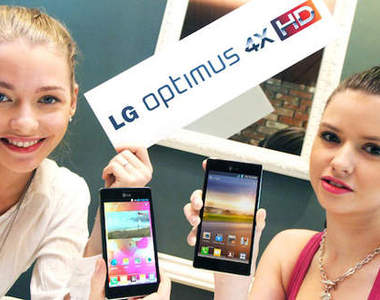 LG搶第一發表全球首隻「四核心」手機 《 Optimus 4X HD》