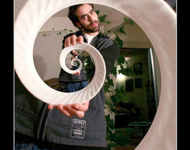 德羅斯特效應 鬼打牆的照片~轉吧轉吧~